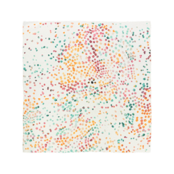 Carré Watercolor dots 60x60