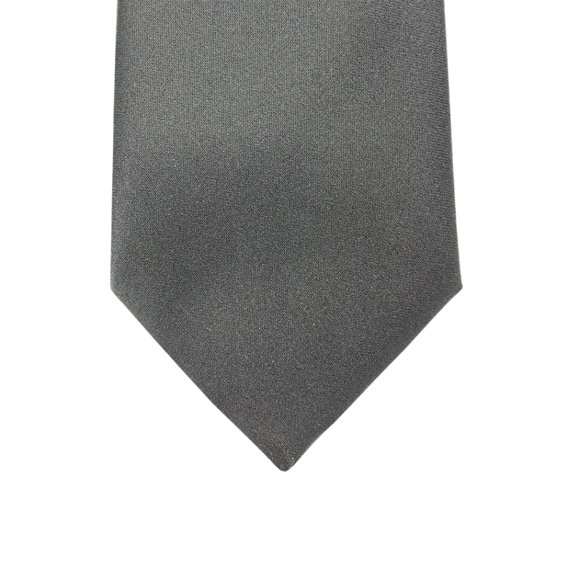 Classic dark grey tie