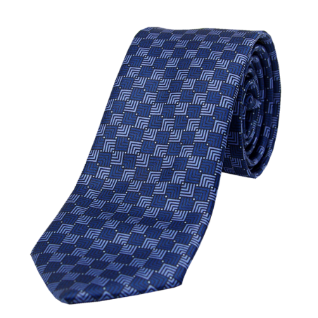 Tie geometric pattern wavepoint