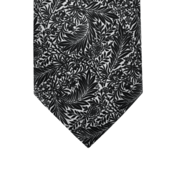 Tie pattern cashmere gray