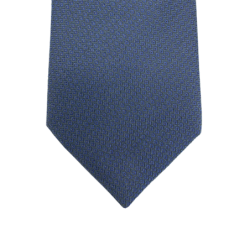 Cravate motif géométrique Tipi bleu