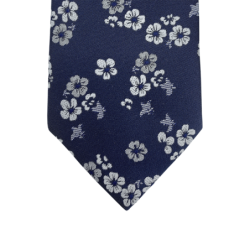 Tie fashion floral pattern