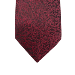 Cravate motif cachemire oriental