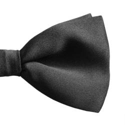 Black bow tie