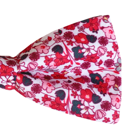Red Liberty bow tie