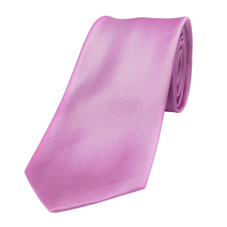 Classic tie plain light purple