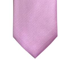 Cravate Classique Unie Violet Clair