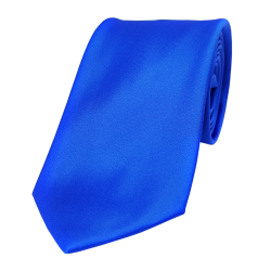 Cravate Classique Uni Bleu