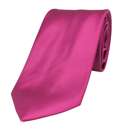 Classic tie pink magenta