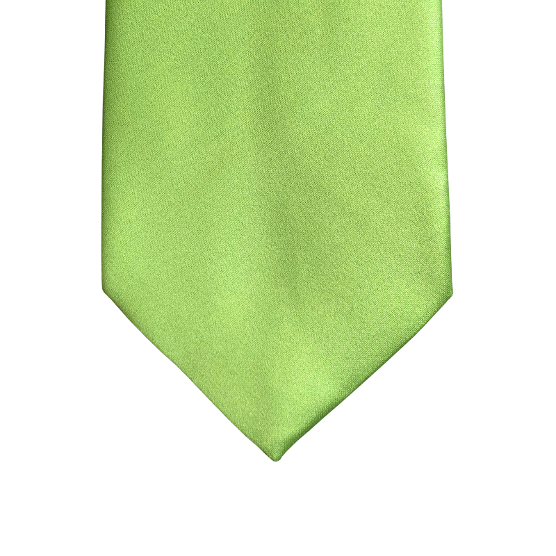 Classic tie plain green